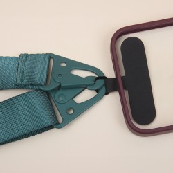  Λουράκι Λαιμού στήριξης Θήκης Smartphone Universal Neck Strap Lanyard Adjustable Long Navy Blue