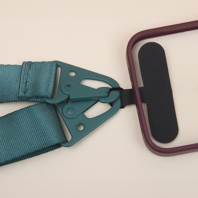  Λουράκι Λαιμού στήριξης Θήκης Smartphone Universal Neck Strap Lanyard Adjustable Long Navy Blue