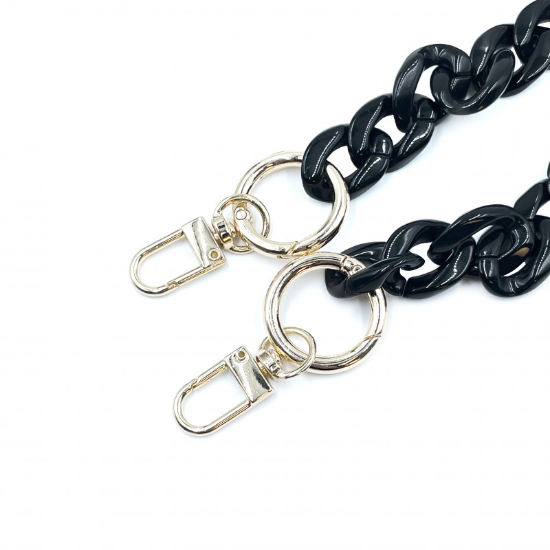 Λουράκι Λαιμού στήριξης Θήκης  Setty Smartphone Universal Phone Chain Black