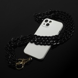 Λουράκι Λαιμού στήριξης Θήκης  Setty Smartphone Universal Phone Chain Black
