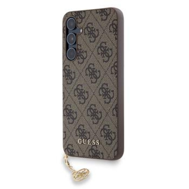 Θήκη Guess 4G Charm Case for Samsung Galaxy A55 5G SM-A556 Brown