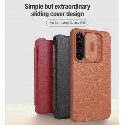Θήκη Nillkin Qin Book PRO Case for Samsung Galaxy A55 5G SM-S556 Red