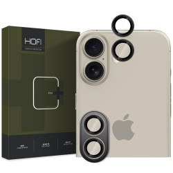 Γυαλί Προστασίας Hofi CamRing Pro+ Apple iPhone 16 (6.1")/ iPhone 16 Plus (6.7") 9H Camera Lens  Black