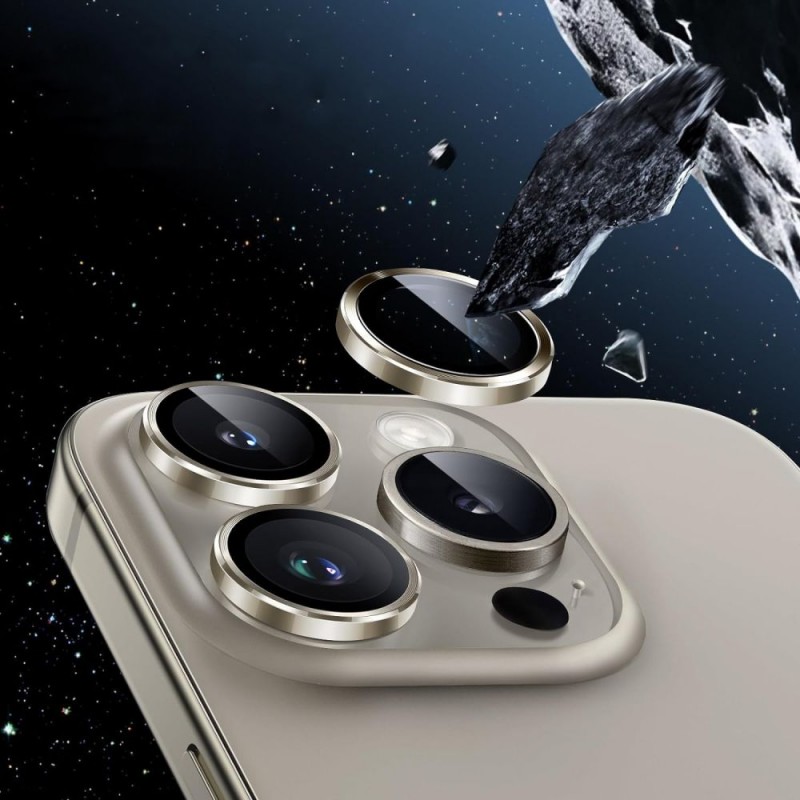 Γυαλί Προστασίας Hofi CamRing Pro+ Apple iPhone 16 Pro (6.3")/ iPhone 16 Pro Max (6.9") 9H Camera Lens Clear