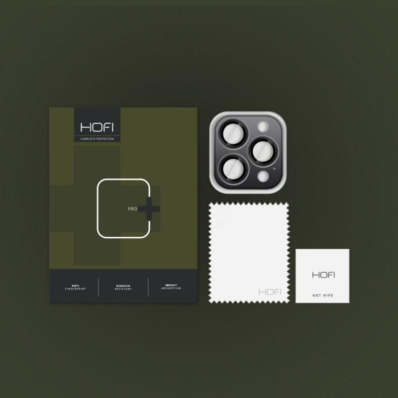 Γυαλί Προστασίας Hofi CamRing Pro+ Apple iPhone 16 Pro (6.3")/ iPhone 16 Pro Max (6.9") 9H Camera Lens Clear