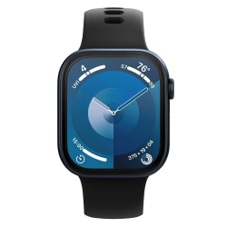 Γυαλί Προστασίας Spigen Elite Shield "EZ FIT" 2-Pack Apple Watch 10 (46mm) Tempered Glass 8H AntiCrash / AntiShock Black (AFL08579) (2τμχ)