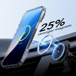 Θήκη ESR Classic Hybrid Kickstand Halolock Magsafe & Tempered Glass Apple iPhone 16 Plus (6.7") Clear