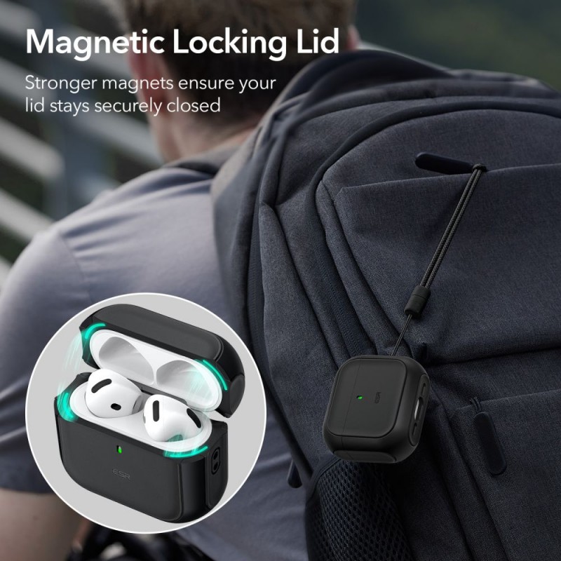 Θήκη Esr Orbit Halolock Magsafe Apple Airpods 4 Black