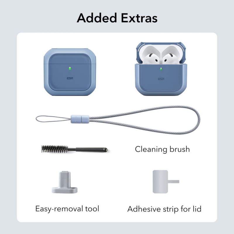 Θήκη Esr Orbit Halolock Magsafe Apple Airpods 4 Blue