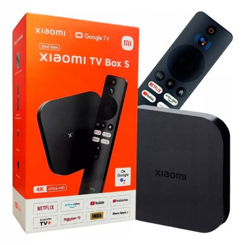 Xiaomi Mi TV kBox S 2nd Gen 4K UHD με WiFi USB 2.0 2GB RAM 8GB Google Assistant Black Xiaomi Mi TV kBox S 2nd Gen 4K UHD με WiFi USB 2.0 2GB RAM 8GB Google Assistant Black