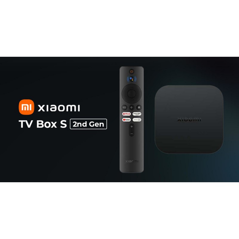 Xiaomi Mi TV kBox S 2nd Gen 4K UHD με WiFi USB 2.0 2GB RAM 8GB Google Assistant Black Xiaomi Mi TV kBox S 2nd Gen 4K UHD με WiFi USB 2.0 2GB RAM 8GB Google Assistant Black