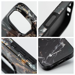Θήκη Forcell F-Protect Mirage Case with MagSafe Apple iPhone 16 Pro Max (6.9") Black Marble