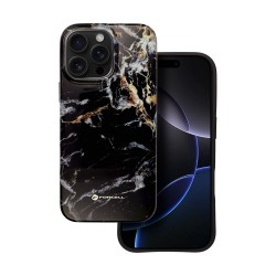Θήκη Forcell F-Protect Mirage Case with MagSafe Apple iPhone 16 Pro Max (6.9") Black Marble