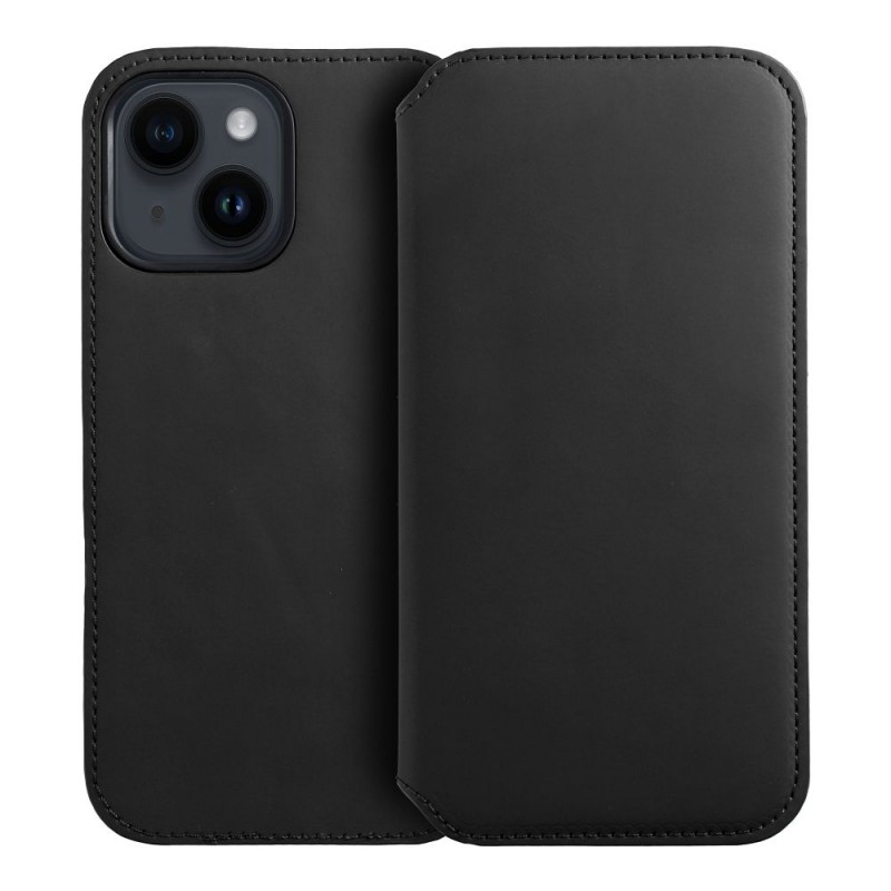 Θήκη Book Dual Pocket Apple iPhone 15 Pro Max (6.7") Black