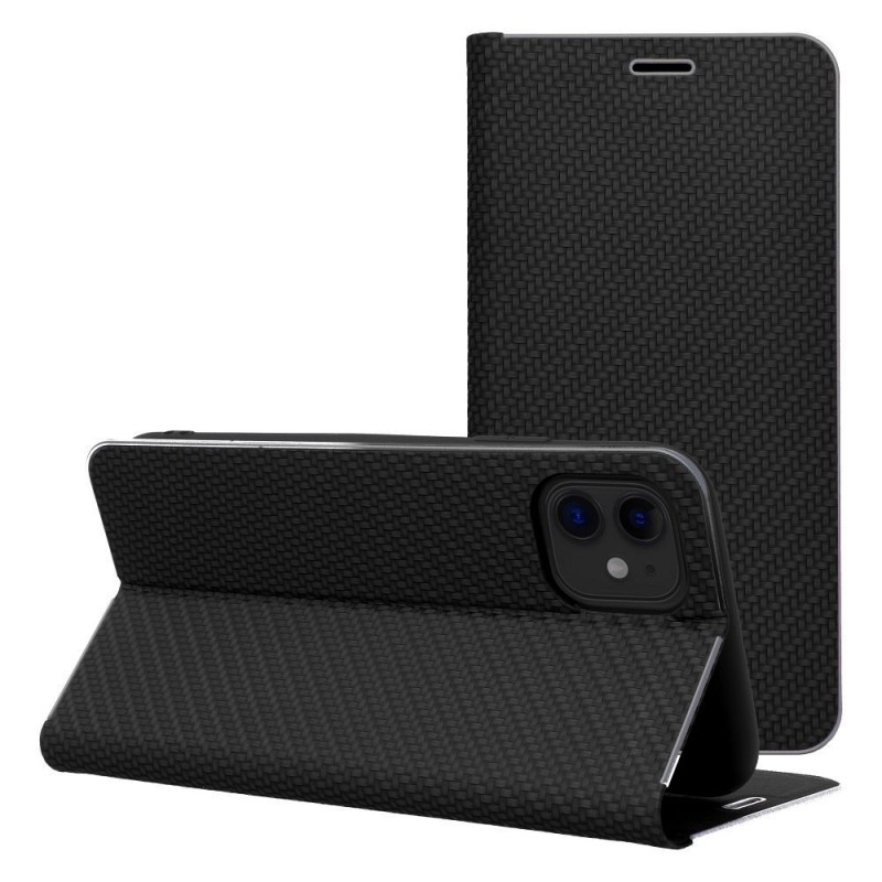 Θήκη Book Forcell Luna Apple iPhone 15 Pro Max (6.7") Black