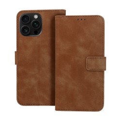 Θήκη Tender Book Leather Apple iPhone 16 Pro Max (6.9") Brown