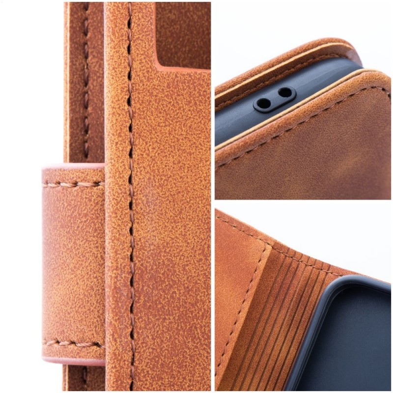 Θήκη Tender Book Leather Apple iPhone 16 Pro Max (6.9") Brown