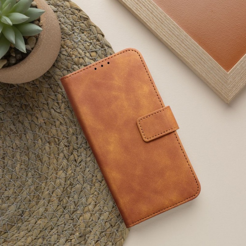 Θήκη Tender Book Leather Apple iPhone 16 Pro Max (6.9") Brown