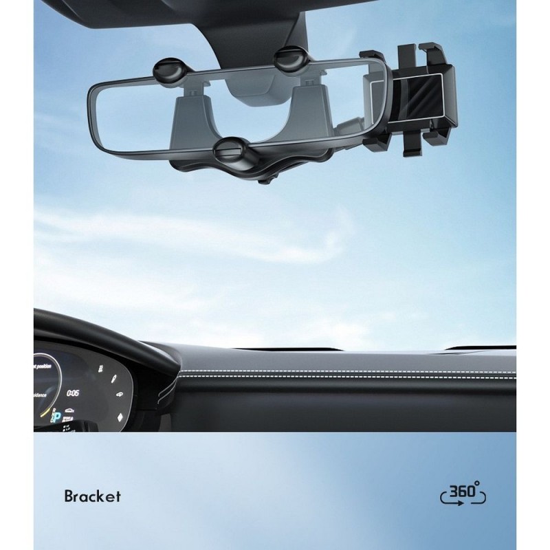 Βάση Αυτοκινήτου Mirror Car Holder Type 1 Black