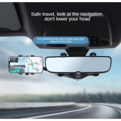 Βάση Αυτοκινήτου Mirror Car Holder Type 1 Black