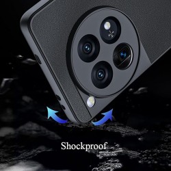 Θήκη PC & TPU Leather Cover  Xiaomi Poco M7 Pro Dark Green