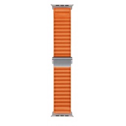Ανταλλακτικό λουράκι Weave Pro QuickFit Apple Watch 1/2/3/4/5/6/SE/7/8 (42/44/45/49mm) Orange