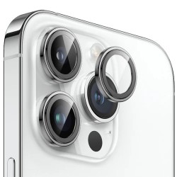 Γυαλί Προστασίας Eagle Eye Camera Lens with Metal Ring Iphone 15 Pro (6.1'')/15 Pro Max (6.7") Tempered Glass 9H AntiCrash / AntiShock Titanium Natural Γυαλί Προστασίας Eagle Eye Camera Lens with Metal Ring Iphone 15 Pro (6.1'')/15 Pro Max (6.7") Tempered Glass 9H AntiCrash / AntiShock Titanium Natural