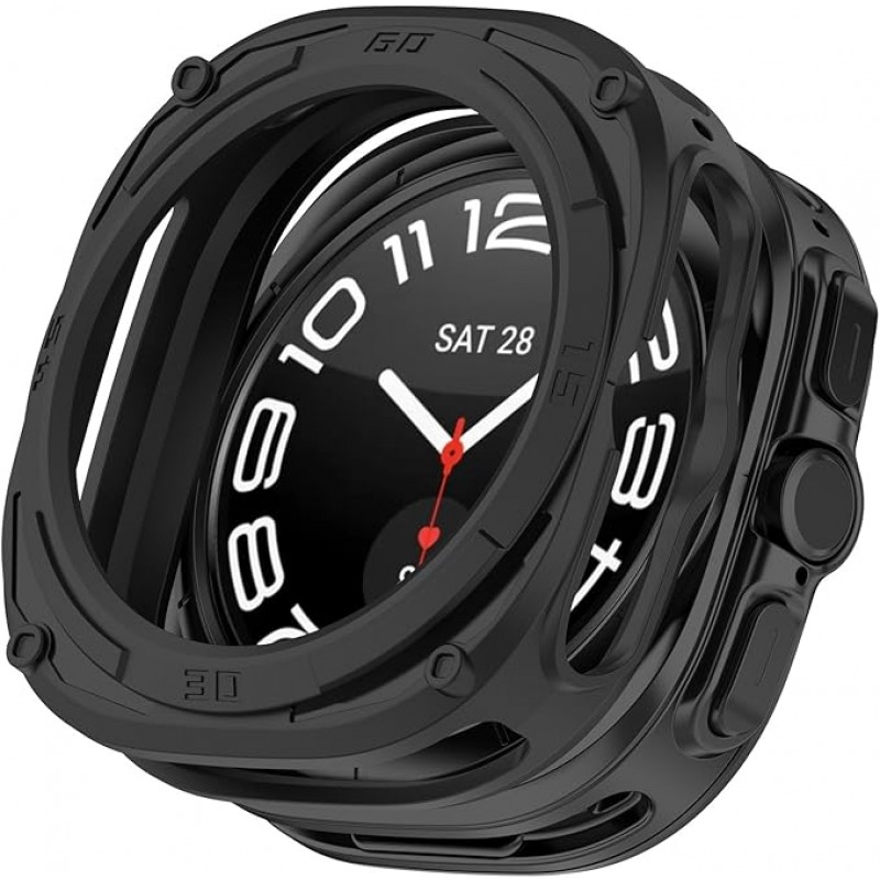 Θήκη TPU Cover Protector Samsung Galaxy Watch Ultra (47mm) Black Θήκη TPU Cover Protector Samsung Galaxy Watch Ultra (47mm) Black