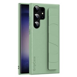 Θήκη PU Leather Standing Grip Case Galaxy S24 Ultra SM-S928 Green