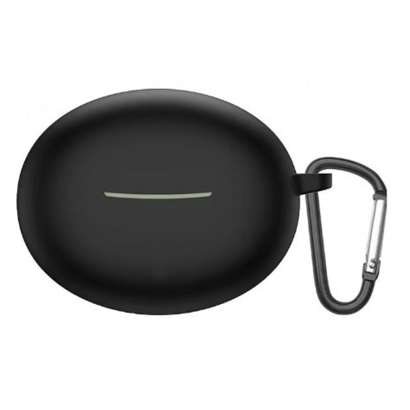 Θήκη Xiaomi Redmi Buds 4 Active Silicone Skin with Carabiner Black