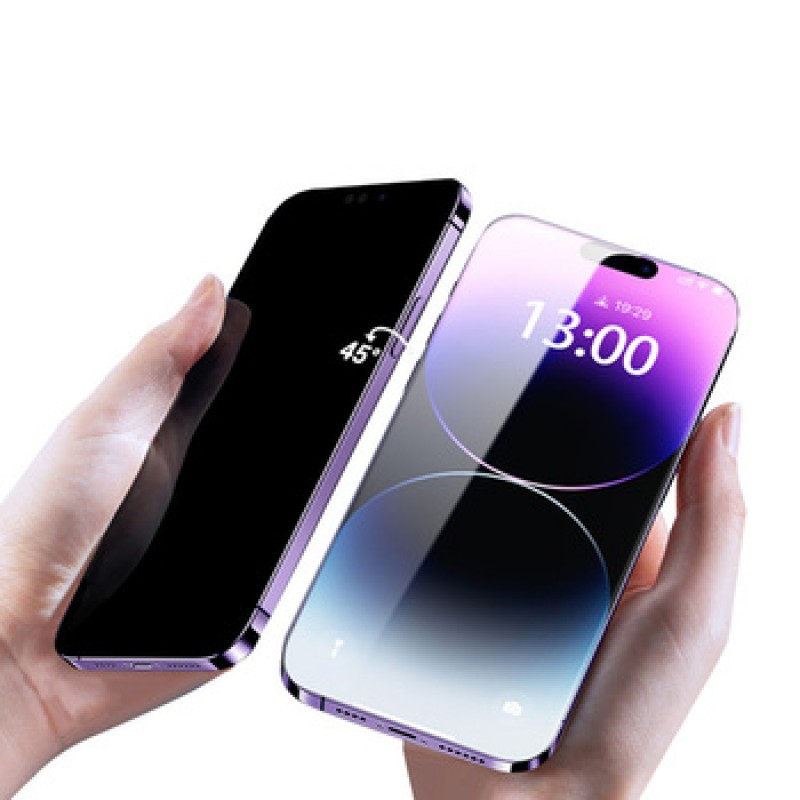 Γυαλί Προστασίας Tempered Glass 10HX Privacy Titanium Apple iPhone 16 Pro Max (6.9") AntiCrash / AntiShock