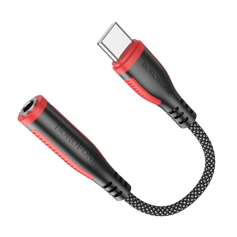 Αντάπτορας Borofone BV17 Type-C to Jack 3.5mm Black