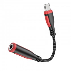 Αντάπτορας Borofone BV17 Type-C to Jack 3.5mm Black
