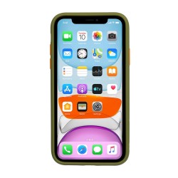Θήκη TPU Vennus Color Button Samsung Galaxy S21 Ultra G998 Olive