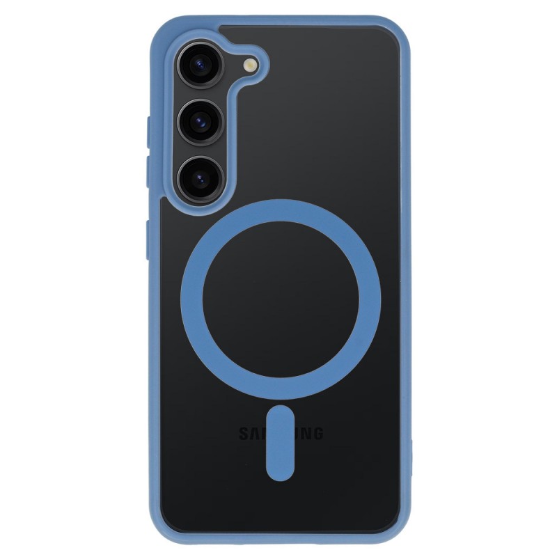 Θήκη Acrylic Color with MagSafe Magnet Samsung Galaxy S24 FE 5G S721 Light Blue