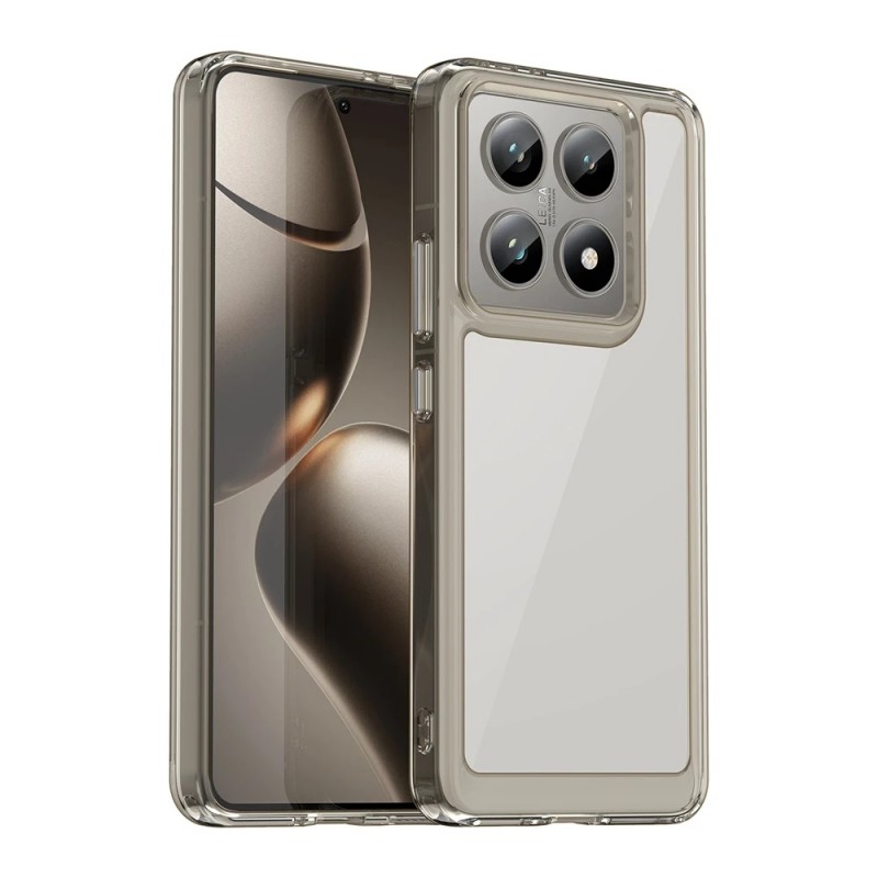 Θήκη Acrylic Space Case Color Edge Xiaomi 14T Transparent Black Θήκη Acrylic Space Case Color Edge Xiaomi 14T Transparent Black