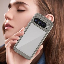 Θήκη Acrylic Space Case Color Edge Google Pixel 9 / 9 Pro Transparent Black