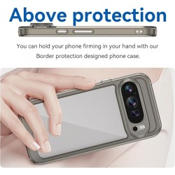 Θήκη Acrylic Space Case Color Edge Google Pixel 9 / 9 Pro Transparent Black