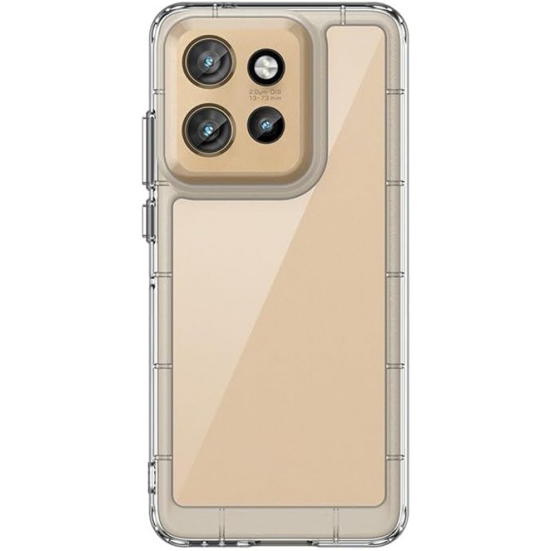 Θήκη Acrylic Space Case Color Edge Motorola Moto Edge 50 Neo Transparent Black