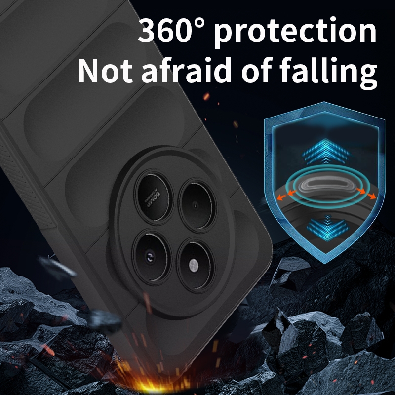 Θήκη TPU Magic Shield Xiaomi Redmi Note 14 4G Black
