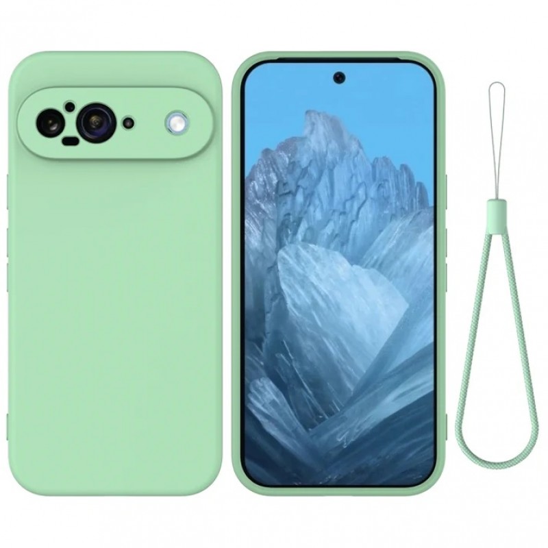 Θήκη  Liquid Silicone Case Google Pixel 9 Green