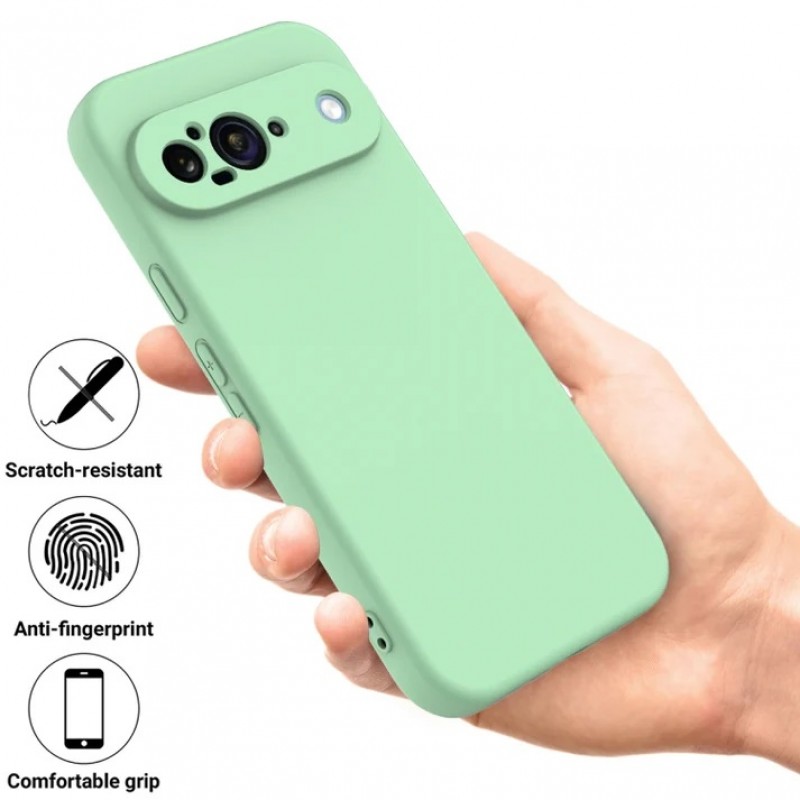 Θήκη  Liquid Silicone Case Google Pixel 9 Green