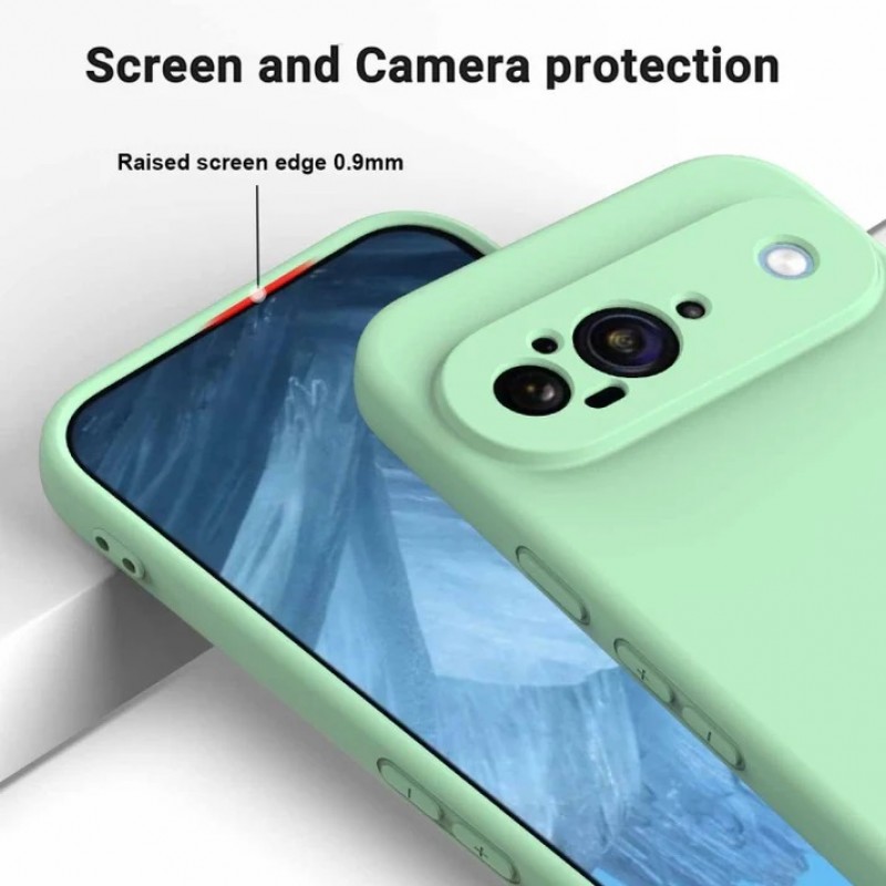 Θήκη  Liquid Silicone Case Google Pixel 9 Green