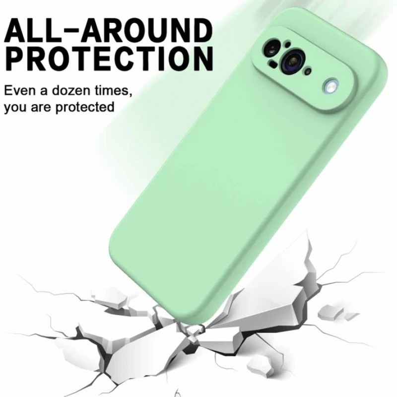 Θήκη  Liquid Silicone Case Google Pixel 9 Green