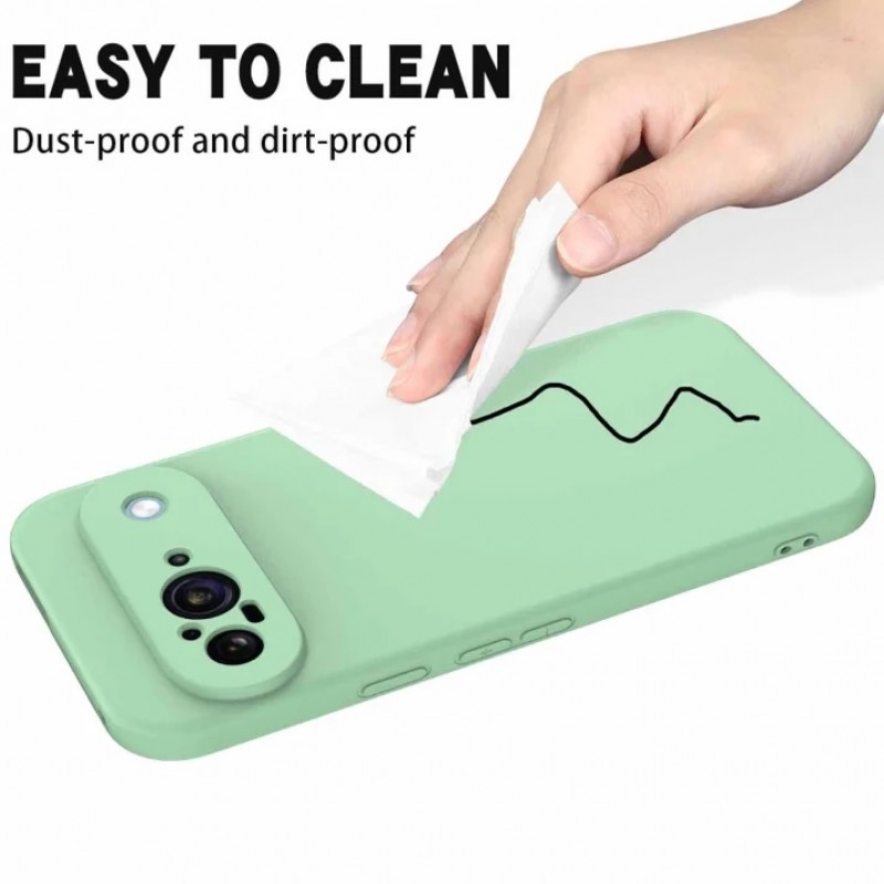 Θήκη  Liquid Silicone Case Google Pixel 9 Green