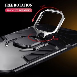 Θήκη Ring Armor Magnetic Stand Xiaomi Redmi14C Shockproof Black