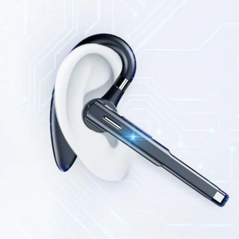 Ακουστικό Bluetooth Blavec Bluetooth Headset Discover 55 & PowerBank BHDI55-B Black