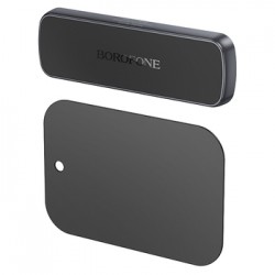 Βάση Αυτοκινήτου Borofone Car Holder BH121 Eternal Magnetic Stick-On Base Black
