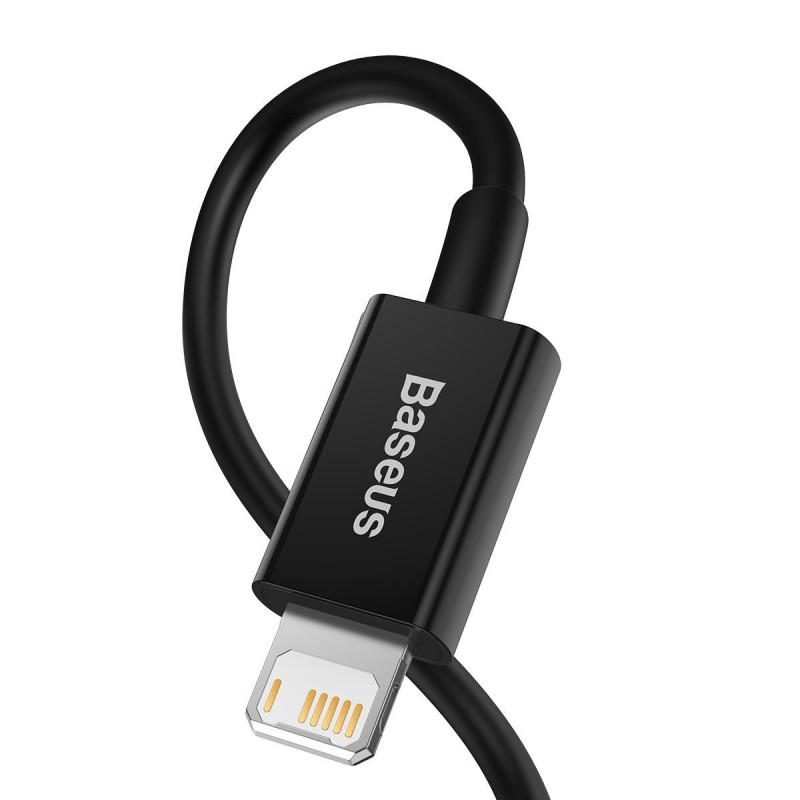Καλώδιο Φόρτισης Baseus CALYS-C01 Superior Series USB to Lightning Cable 2,4A 2m Black