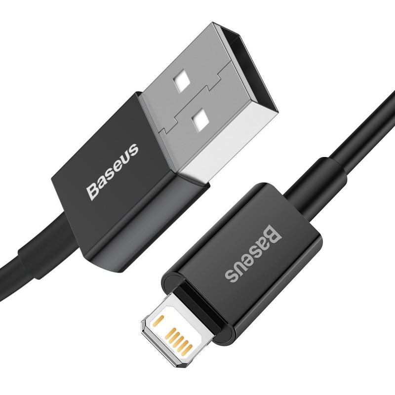 Καλώδιο Φόρτισης Baseus CALYS-C01 Superior Series USB to Lightning Cable 2,4A 2m Black